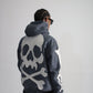 Gun Metal Grey Skull N’ Bones Hoodie